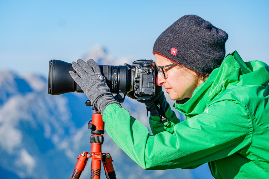 Dünne Fotohandschuhe