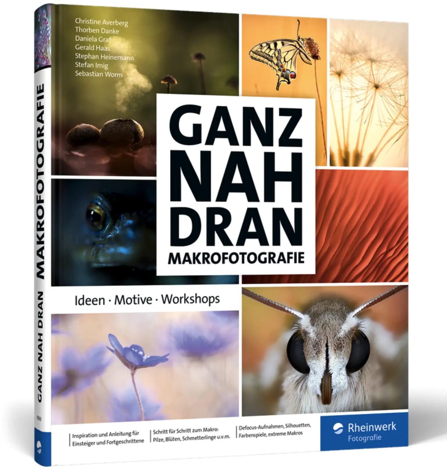 Cover Ganz nah dran Makrofotografiebuch
