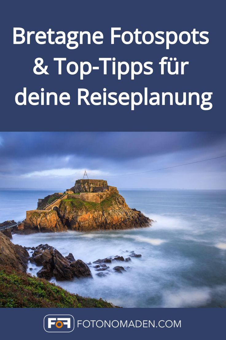 Bretagne Fotospots und Reisetipps Pin