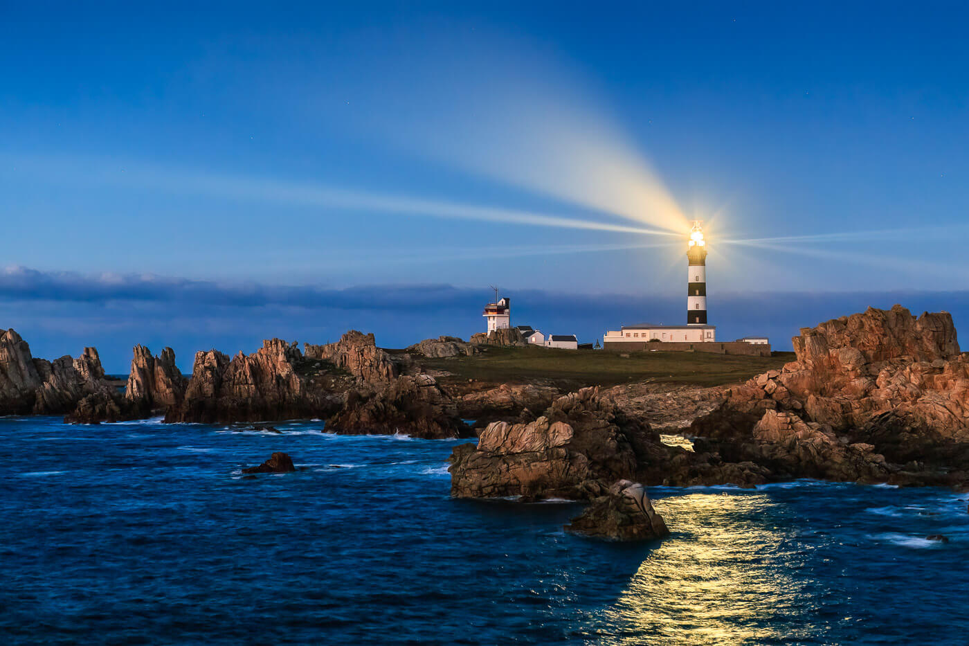 Creach Leuchtturm, einer der schönsten Bretagne Fotospots