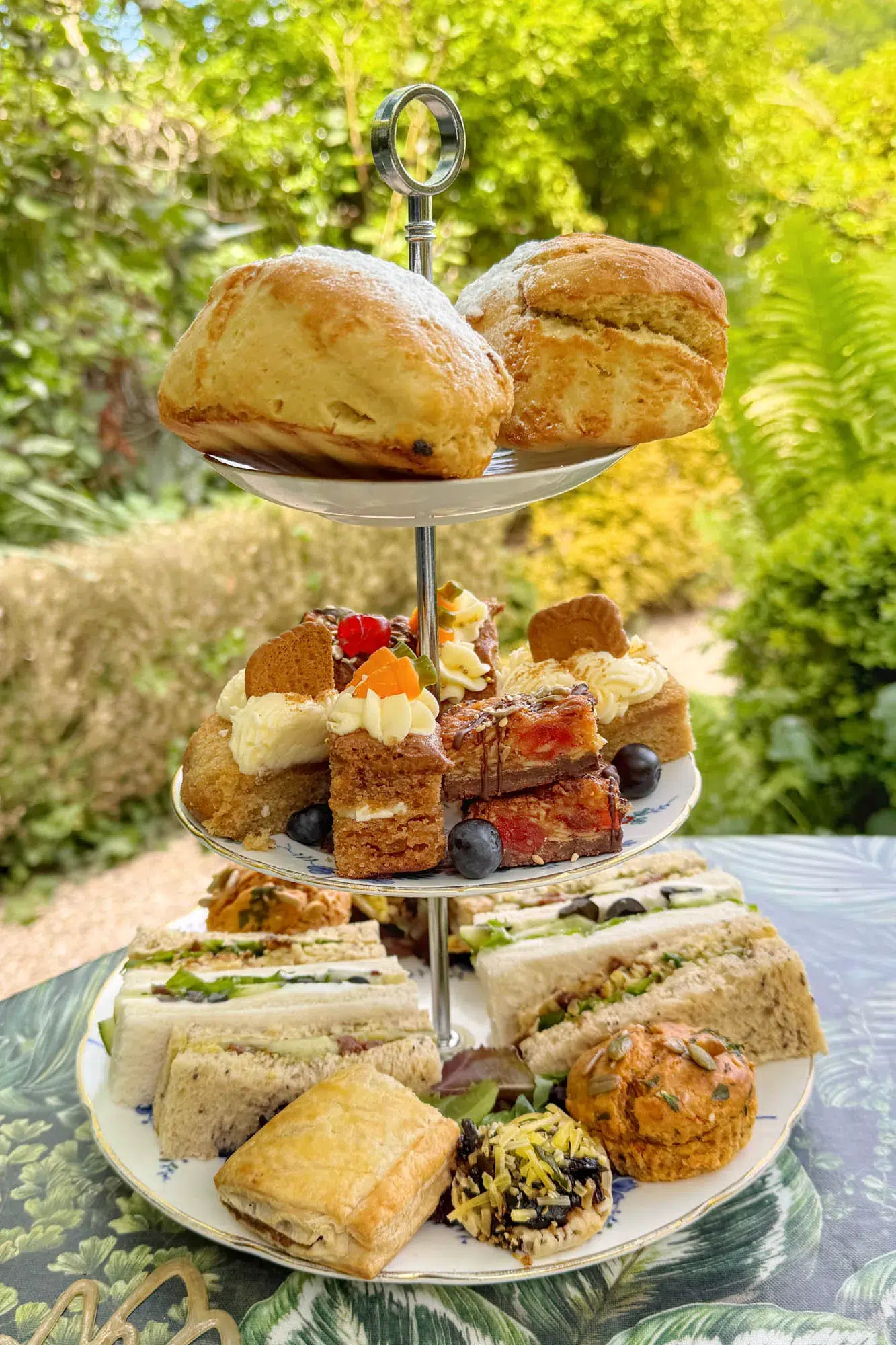 Afternoon tea in England