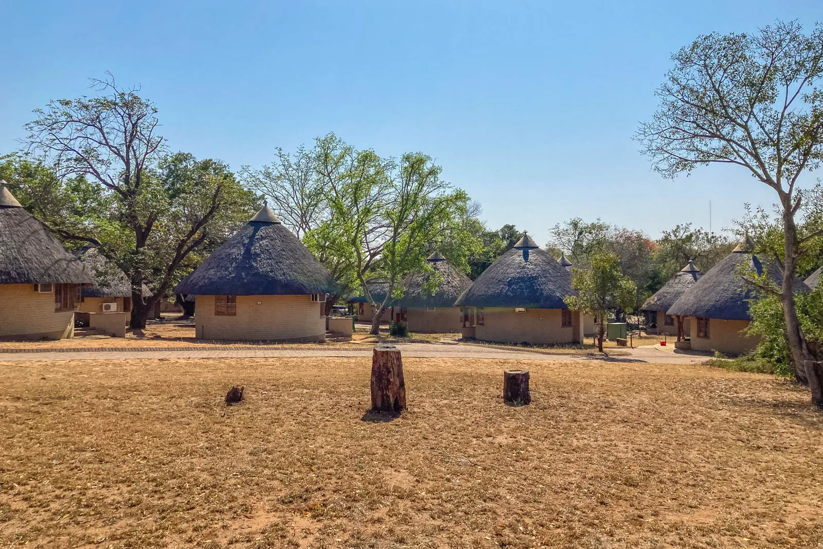 Rest camp im Kruger Nationalpark in Südafrika