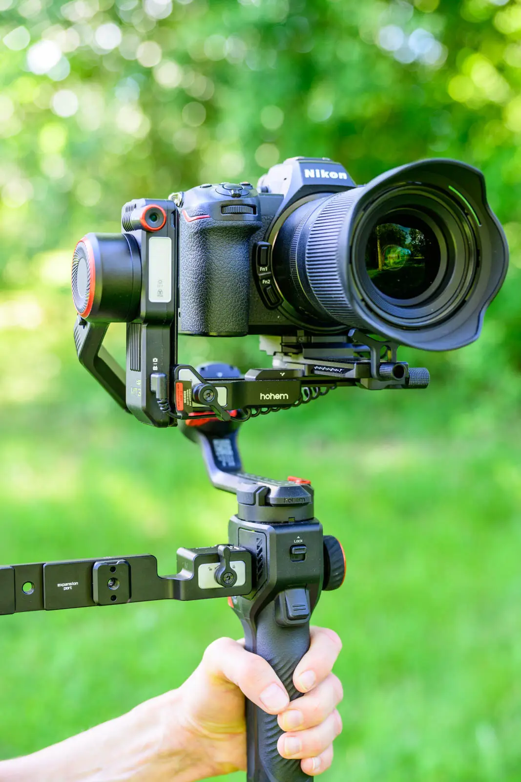 Nikon Z6III + Nikkor 17-28mm am Hohem iSteady Mt3 Pro Gimbal