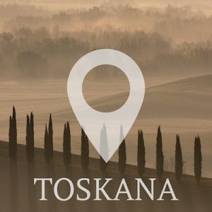 Fotoreise Landkarte Toskana